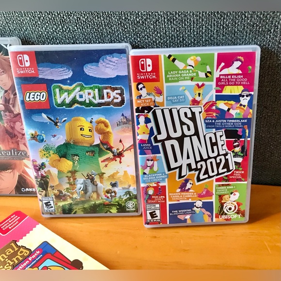 Nintendo Switch Video Games Code Realize Lego Worlds Just Dance 2021 Amiibo Card - Picture 2 of 12